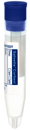 Salivette® Cortisol, with synthetic swab, cap: blue, with paper label