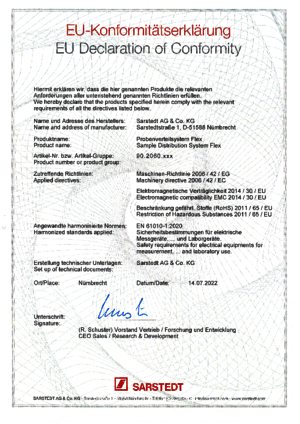 (DE & EN) 1245 Sample Distribution System Flex