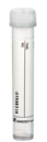 Tube à échantillon, 10 ml, bouchon naturel, (L x Ø) : 98,25 x 16,15 mm, avec étiquette papier