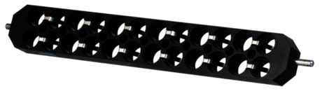 Blockrotor, für 24 Röhren bis 15 mm Ø, für SARMIX® M 2000