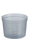 Urin-Becher, 75 ml, (ØxH): 65 x 48 mm, PP, transparent