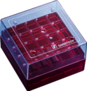 Cryobox, 75 x 75 x 52 mm, format: 5 x 5, for 25 collection tubes